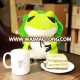 2018 Lovely Soft cartoon Toy Doll Anime Travel Frog with hatTraveling Frogs Pillow Plush Baby Toys